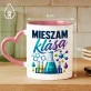 Kubek Z Nadrukiem Dla Chemika Prezent Dla Mężczyzny: Mieszam Z Klasą Kubek Z Nadrukiem Dla Chemika Prezent Dla Mężczyzny: Mieszam Z Klasą