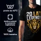 Koszulka Męska Na 20 Urodziny Prezent Dla Mężczyzny: 20 Lat Legendy