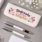 Zestaw Pióro i Długopis w Etui Dla 50 Latki Prezent Na 50 Urodziny Dla Kobiety: Szykowna Pięćdziesiątka Zestaw Pióro i Długopis w Etui Dla 50 Latki Prezent Na 50 Urodziny Dla Kobiety: Szykowna Pięćdziesiątka