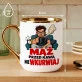 Kubek Z Nadrukiem Dla Męża Prezent Na Rocznicę Ślubu Dla Mężczyzny: Mąż Przed Kawą