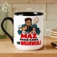 Kubek Z Nadrukiem Dla Męża Prezent Na Rocznicę Ślubu Dla Mężczyzny: Mąż Przed Kawą