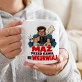 Kubek Z Nadrukiem Dla Męża Prezent Na Rocznicę Ślubu Dla Mężczyzny: Mąż Przed Kawą