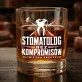 Szklanka Do Whisky Dla Dentysty Prezent Dla Mężczyzny: Stomatolog Bez Kompromisów