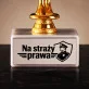 Statuetka Z Grawerem Dla Policjanta Prezent Dla Mężczyzny: Na Straży Prawa