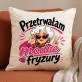 Poduszka Dekoracyjna Na 90 Urodziny Prezent Dla Kobiety: Zabawna Retro Seniorka