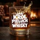 Szklanka Do Whisky Dla Nowego Taty Prezent Na Dzień Ojca Dla Mężczyzny: Król Pieluch I Whisky