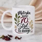 Zestaw Prezenowy Z Kubkiem Na 70 Urodziny Kobiety Na 70 Urodziny: Metryka Mówi Zestaw Prezenowy Z Kubkiem Na 70 Urodziny Kobiety Na 70 Urodziny: Metryka Mówi