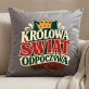 Poduszka Dekoracyjna Na Święta Prezent Dla Kobiety: Królowa Świąt Odpoczywa Poduszka Dekoracyjna Na Święta Prezent Dla Kobiety: Królowa Świąt Odpoczywa