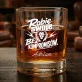 Szklanki Do Whisky z Grawerem Na Mikołajki Prezent Dla Mężczyzny: Robię Swoje. Bez