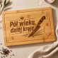 Deska Do Krojenia Na 50 Prezent Na 50 Urodziny Dla Mężczyzny: Dojrzałe Cięcie Deska Do Krojenia Na 50 Prezent Na 50 Urodziny Dla Mężczyzny: Dojrzałe Cięcie