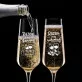Dwa Kieliszki Do Szampana Dla Pary Młodej Prezent Na Ślub Dla Pary: Razem Codziennie Dwa Kieliszki Do Szampana Dla Pary Młodej Prezent Na Ślub Dla Pary: Razem Codziennie