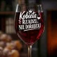 Kieliszek Do Wina Na Dzień Kobiet Prezent Dla Kobiety Kobiety: Kobieta Rządzi Grawer Kieliszek Do Wina Na Dzień Kobiet Prezent Dla Kobiety Kobiety: Kobieta Rządzi Grawer