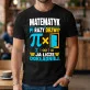 Koszulka Męska Dla Matematyka Prezent Dla Mężczyzny: Pi Razy Drzwi