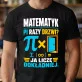 Koszulka Męska Dla Matematyka Prezent Dla Mężczyzny: Pi Razy Drzwi