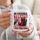 Kubek Z Nadrukiem Dla Fana F1 Prezent Dla Mężczyzny: F1 Terapia Kubek Z Nadrukiem Dla Fana F1 Prezent Dla Mężczyzny: F1 Terapia