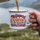 Kubek Emaliowany Dla Córki Dorosłej Prezent Dla Kobiety: Retro Miłość Córki Kubek Emaliowany Dla Córki Dorosłej Prezent Dla Kobiety: Retro Miłość Córki