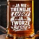 Kufel Dla Trenera Personalnego Prezent Dla Mężczyzny: Trener Tworzy Bestie