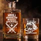 Zestaw Do Whisky Dla Fana Star Wars Prezent Dla Mężczyzny: Mniej Dramatów Zestaw Do Whisky Dla Fana Star Wars Prezent Dla Mężczyzny: Mniej Dramatów