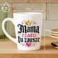 Kubek Z Nadrukiem Na Dzień Mamy Prezent Dla Mamy Kobiety: Mama Ma Rację Kubek Z Nadrukiem Na Dzień Mamy Prezent Dla Mamy Kobiety: Mama Ma Rację