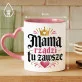 Kubek Z Nadrukiem Na Dzień Mamy Prezent Dla Mamy Kobiety: Mama Ma Rację Kubek Z Nadrukiem Na Dzień Mamy Prezent Dla Mamy Kobiety: Mama Ma Rację