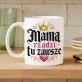 Kubek Z Nadrukiem Na Dzień Mamy Prezent Dla Mamy Kobiety: Mama Ma Rację Kubek Z Nadrukiem Na Dzień Mamy Prezent Dla Mamy Kobiety: Mama Ma Rację