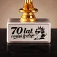 Statuetka Z Grawerem Na 70 Urodziny Prezent Dla Kobiety: 70 Lat I Wciąż Króluje
