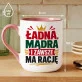 Kubek Z Nadrukiem Dla Dziewczyny Prezent Na Dzień Dziewczyny Dla Kobiety: Ładna Mądra I Ma Rację Kubek Z Nadrukiem Dla Dziewczyny Prezent Na Dzień Dziewczyny Dla Kobiety: Ładna Mądra I Ma Rację