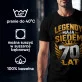 Koszulka Męska Na 70 Lat Prezent Dla Mężczyzny: Legendy