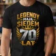 Koszulka Męska Na 70 Lat Prezent Dla Mężczyzny: Legendy