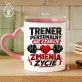 Kubek Z Nadrukiem Dla Trenera Personalnego Prezent Dla Mężczyzny: Trener Zmienia Życie Kubek Z Nadrukiem Dla Trenera Personalnego Prezent Dla Mężczyzny: Trener Zmienia Życie