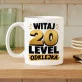 Kubek Z Nadrukiem Na 20 Urodziny Prezent Dla Kobiety: Jubileuszowa Odklejka Kubek Z Nadrukiem Na 20 Urodziny Prezent Dla Kobiety: Jubileuszowa Odklejka