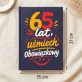 Notatnik A5 Dla 65 Latka Prezent Na 65 Urodziny Dla Mężczyzny: Uśmiech Dojrzałości