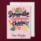 Kartka Personalizowana Na Dzień Nauczyciela Przedszkole Prezent Dla Nauczyciela Kobiety: Dyrygentka Codziennego Kartka Personalizowana Na Dzień Nauczyciela Przedszkole Prezent Dla Nauczyciela Kobiety: Dyrygentka Codziennego