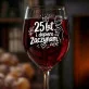 Kieliszek Do Wina Dla 25 Latki Prezent Na 25 Urodziny Dla Kobiety: 25 Lat I Zaczynam Kieliszek Do Wina Dla 25 Latki Prezent Na 25 Urodziny Dla Kobiety: 25 Lat I Zaczynam
