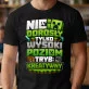 Koszulka Męska Dla Fana Minecrafta Prezent Dla Mężczyzny: Wysoki Poziom