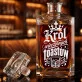 Karafka Do Whisky z Grawerem Na Święta Prezent: Wieczorny Król Toastów