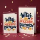Kartka z Życzeniami Dla Obcokrajowca Dla Mężczyzny: Pierogowe Powitanie Kartka z Życzeniami Dla Obcokrajowca Dla Mężczyzny: Pierogowe Powitanie