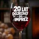 Kieliszek Do Wina Na 20 Urodziny Prezent Dla Mężczyzny: 20 Lat Dojrzały Do Imprez