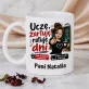 Zestaw Prezenowy z Kubkiem Dla Nauczycielki Na Dzień Nauczyciela Dla Kobiety: Uczę, Żartuję, Ratuję Dni Zestaw Prezenowy z Kubkiem Dla Nauczycielki Na Dzień Nauczyciela Dla Kobiety: Uczę, Żartuję, Ratuję Dni