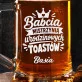 Kufel Personalizowany z Grawerem Dla Babci Na Urodziny Prezent: Mistrzyni Toastów Kufel Personalizowany z Grawerem Dla Babci Na Urodziny Prezent: Mistrzyni Toastów