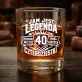 Zestaw Prezentowy Whisky Na 40 Urodziny Dla Mężczyzny: Jam Jest Legenda Zestaw Prezentowy Whisky Na 40 Urodziny Dla Mężczyzny: Jam Jest Legenda