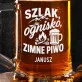 Kufel Personalizowany z Grawerem Dla Wędrowca Prezent Dla Mężczyzny: Szlak I Piwo