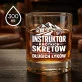 Szklanka Do Whisky Dla Narciarza Prezent Dla Mężczyzny: Instruktor Krótkich