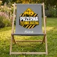 Leżak Z Nadrukiem Dla Budowlańca Prezent Dla Mężczyzny: Przerwa Leżak Z Nadrukiem Dla Budowlańca Prezent Dla Mężczyzny: Przerwa