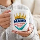 Kubek Z Nadrukiem Dla Mamy Prezent Na Dzień Mamy Dla Kobiety: Mama Rządzi Kubek Z Nadrukiem Dla Mamy Prezent Na Dzień Mamy Dla Kobiety: Mama Rządzi