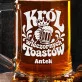 Kufel Personalizowany z Grawerem Dla Męża Prezent Na Rocznicę Ślubu Dla Mężczyzny: Retro Król Piwa Kufel Personalizowany z Grawerem Dla Męża Prezent Na Rocznicę Ślubu Dla Mężczyzny: Retro Król Piwa