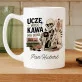 Kubek Personalizowany Dla Nauczyciela Prezent Na Dzień Nauczyciela Dla Mężczyzny: Uczę, Więc Kawa Ma Sens