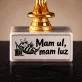 Statuetka Z Grawerem Dla Pszczelarza Prezent Dla Mężczyzny: Mam Ul, Mam Luz