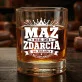 Szklanka Do Whisky Na 45 Rocznicę Ślubu Prezent Na Walentynki Dla Mężczyzny: Mąż Nie Do Zdarcia