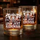 Szklanka Do Whisky Dla Kierownika Prezent Dla Mężczyzny: Jam Jest Kierownik